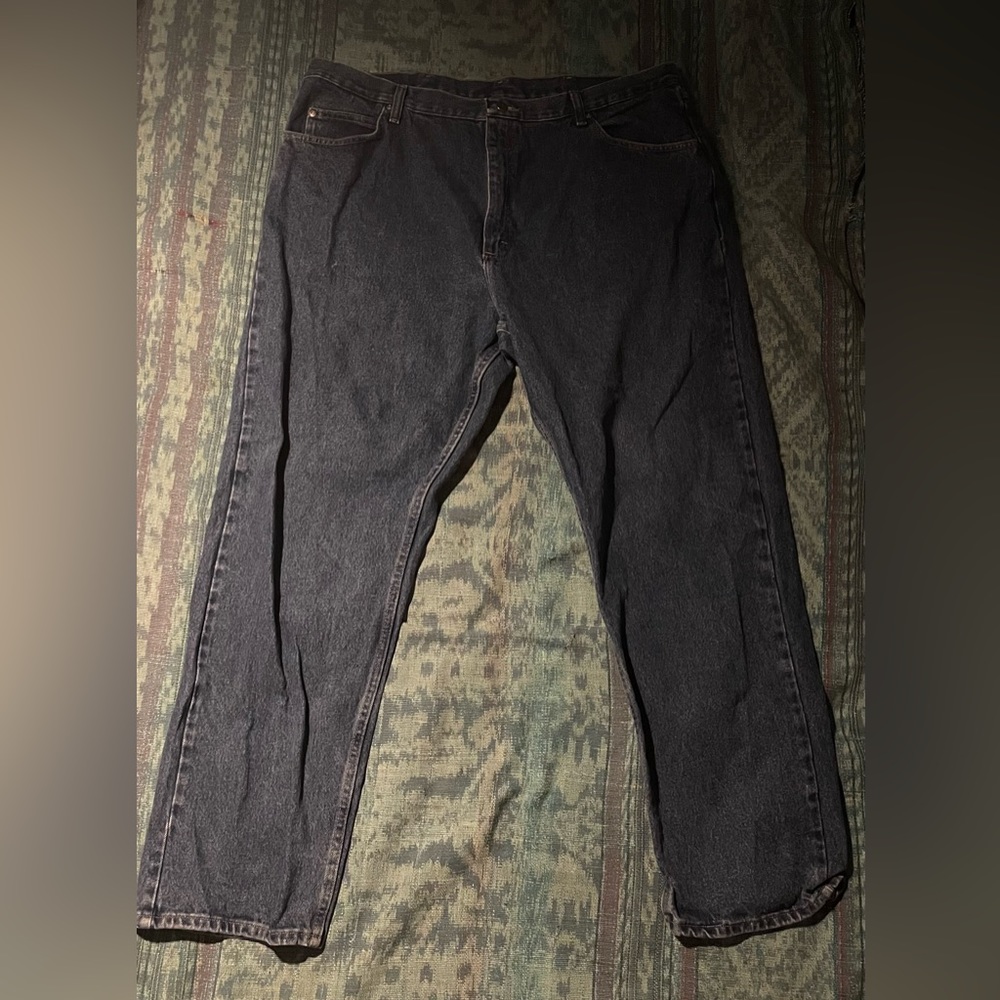 Wrangler Relaxed Fit Mens Blue Jeans